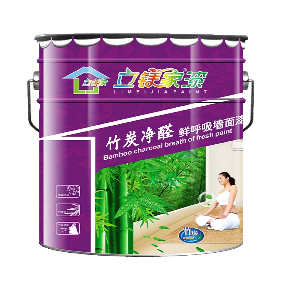 竹炭凈醛鮮呼吸墻面漆