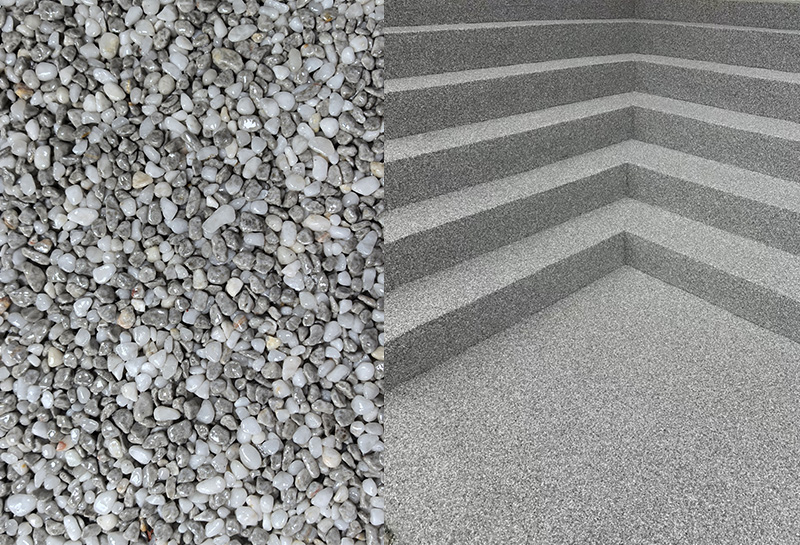 台阶水洗石Stone carpet paint